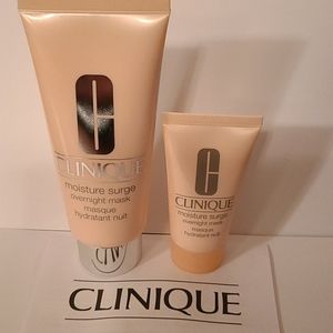 CLINIQUE Moisture Surge Overnight bundle